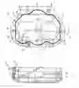 Fig. 08 - Six speed motorcycle transmission