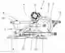 Fig. 01 - Power cutting saw with dust catching device