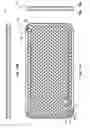 Fig. 11 - Edge and corner for a structure constructed from blow-molded plastic