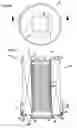 Fig. 06 - Bowl-cartridge filter having interlock mechanism and methods