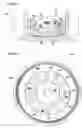 Fig. 16 - Bowl-cartridge filter having interlock mechanism and methods