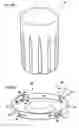 Fig. 20 - Bowl-cartridge filter having interlock mechanism and methods