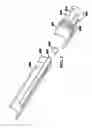 Fig. 03 - Delivery system for treated water, showerhead and supply pipe for said system