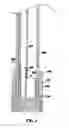 Fig. 04 - Delivery system for treated water, showerhead and supply pipe for said system
