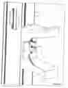 Fig. 02 - Support bracket to suspend sheet material for a wall