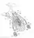 Fig. 01 - Bicycle auxiliary wheel attachment