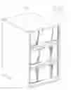 Fig. 02 - Cabinet with shelf supported plastic drawer