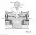 Fig. 04 - Method of fabricating inkjet nozzle comprising suspended actuator