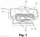 Fig. 02 - Flexibly supported printer