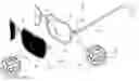 Fig. 01 - Sunshade clip attachable to spectacles