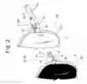 Fig. 03 - Sunshade clip attachable to spectacles