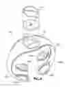 Fig. 04 - Timepiece with integral molded wristband