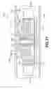 Fig. 18 - Bearing unit and rotation drive device using the same