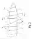 Fig. 03 - Screw with a plurality of screwing angles and mold device for forming the same