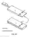 Fig. 09 - Universal-serial-bus (USB) flash-memory device with metal wrap formed over plastic housing