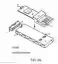 Fig. 16 - Universal-serial-bus (USB) flash-memory device with metal wrap formed over plastic housing