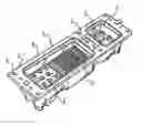 Fig. 01 - Modular filtered electrical connector having removable insert