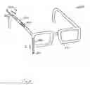 Fig. 06 - Wireless telephone headset built into eyeglasses