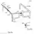 Fig. 07 - Wireless telephone headset built into eyeglasses