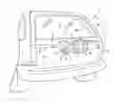 Fig. 01 - Drive system for a pivotable windscreen wiper
