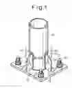 Fig. 02 - Steel pipe pole base and reinforcing method thereof