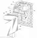 Fig. 01 - Water runoff deflector for a vehicle at a loading dock
