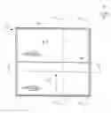 Fig. 02 - Frame construction of a sliding door