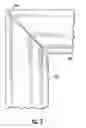 Fig. 03 - Corner molding cap system