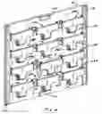 Fig. 05 - Portfolio with reversible article retaining board and method of making article retaining pockets therefor