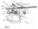 Fig. 04 - Table saws with safety systems and systems to mount and index attachments