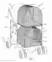 Fig. 02 - DOUBLE DECKER PET STROLLER