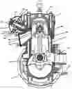 Fig. 01 - Exhaust-outlet control for 2-stroke engine