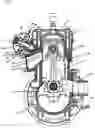 Fig. 02 - Exhaust-outlet control for 2-stroke engine