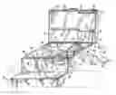 Fig. 01 - Portable kitchen for preparing and storing foods or the like
