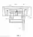 Fig. 04 - Flush mounted waste disposal service panel assembly
