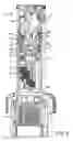 Fig. 03 - Rotary sprinkler with arc adjustment guide and flow-through shaft