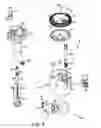 Fig. 04 - Rotary sprinkler with arc adjustment guide and flow-through shaft