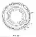 Fig. 17 - Rotary sprinkler with arc adjustment guide and flow-through shaft