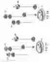 Fig. 19 - Rotary sprinkler with arc adjustment guide and flow-through shaft
