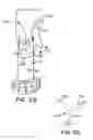 Fig. 20 - Rotary sprinkler with arc adjustment guide and flow-through shaft