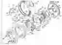 Fig. 01 - Webbing winding device and clutch mechanism
