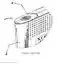Fig. 01 - Integrated rotatable support for a communications device