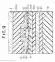 Fig. 10 - Nonvolatile semiconductor memory having a charge accumulation layer connected to a gate