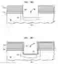 Fig. 12 - Method of making encapsulated spacers in vertical pass gate DRAM and damascene logic gates