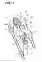 Fig. 13 - Medium conveying apparatus with multiple conveying sections for continuously controlled feeding of a record medium