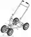 Fig. 01 - Stroller having front wheels that can be turned stably and smoothly