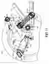 Fig. 11 - Stroller having front wheels that can be turned stably and smoothly