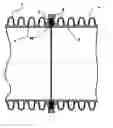 Fig. 01 - Corrugated plastic pipe sections having flanged ends and structurally tight joints thereof