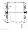 Fig. 12 - Corrugated plastic pipe sections having flanged ends and structurally tight joints thereof