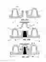 Fig. 28 - Corrugated plastic pipe sections having flanged ends and structurally tight joints thereof